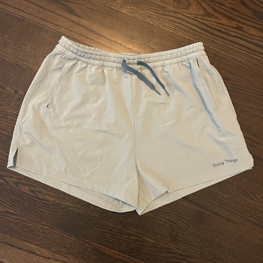 Outdoor Voices Light Gray Active Shorts